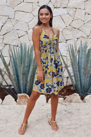 Short halter dress Ravello